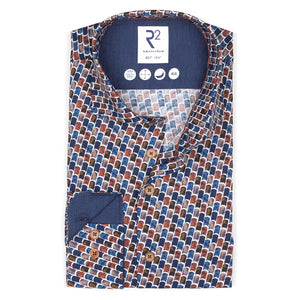 R2 Geo Print Shirt