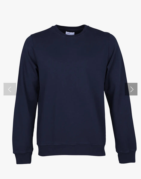 Classic Organic Crew - Navy