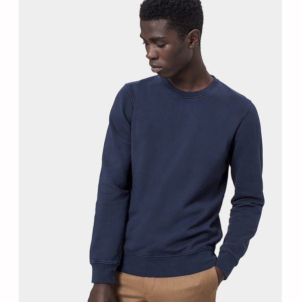 Classic Organic Crew - Lava Grey
